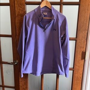 Under Armour Lavender Quarter-Zip Pullover